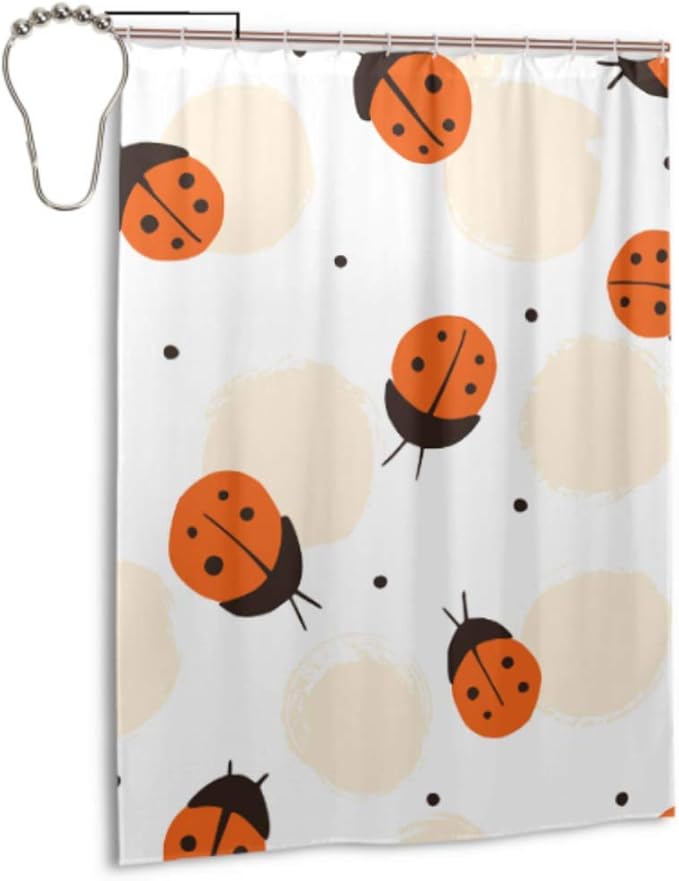 Cortina de la ventana de la puerta del baño Cortina de baño de