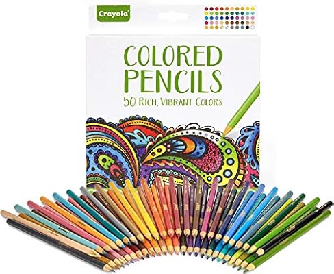 Amazon Co Jp Ã¯ã¬ã¨ã© Crayola Colored Pencils È²éç­ã»ãã 50è² Ä¸¦è¡è¼¸å¥å Ããã¡ã