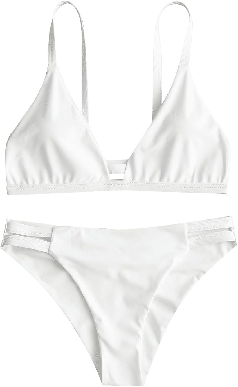 Which Is The Best Ladder Cut Cami Ruched Bikini