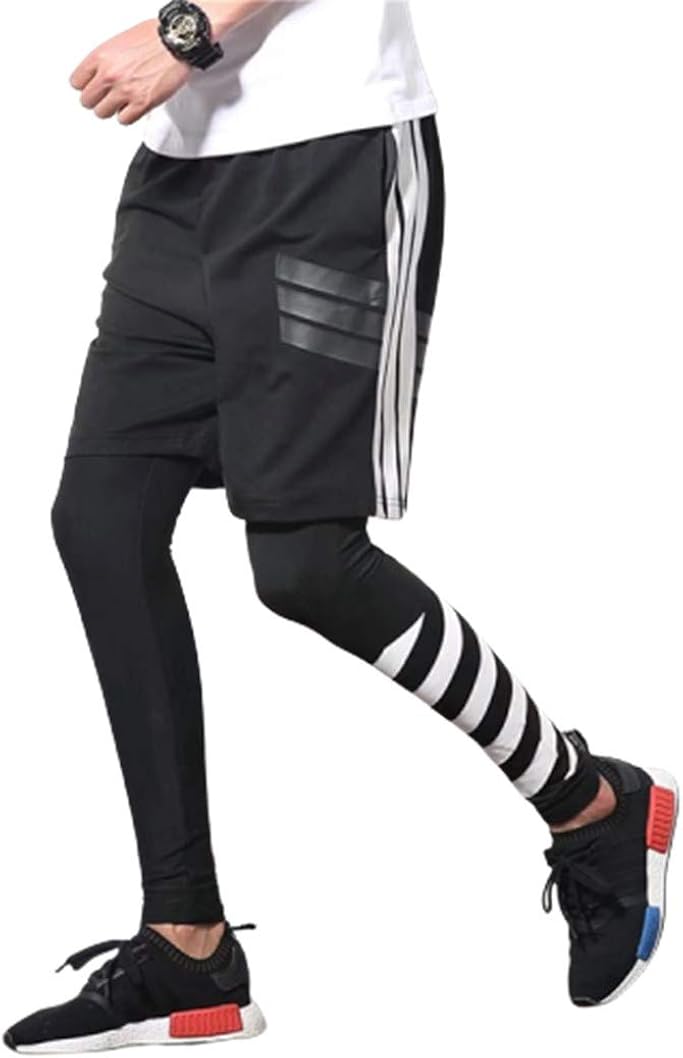 Amazon Ie 47 ランニングパンツ ランニングウェア ハーフパンツ レギンス セット トレーニング ジャージ フットサルパンツ ショート ハーフパンツ 通販