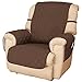 OakRidge Comforts Deluxe Microfiber Recliner Cover Chocolate