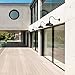 AQL AQLighting ADLXSV925, Barn Lighting with Weatherproof Design, Solid Cast Swivel, High Quality Indoor/Outdoor Barn Light (Black)