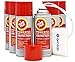 Fluid Film 11.75 oz. Spray 6-Pak, Spray can Extension Wand, Bonus Number 1 in Service Wallet Size Tissue Pack primary