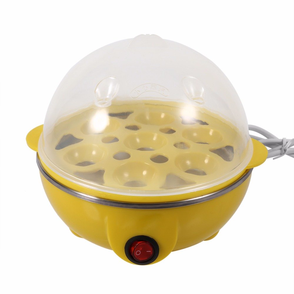 220V Double Layer Electric 14 Egg Boiler Egg Cooker Steamer Pan Kitchen