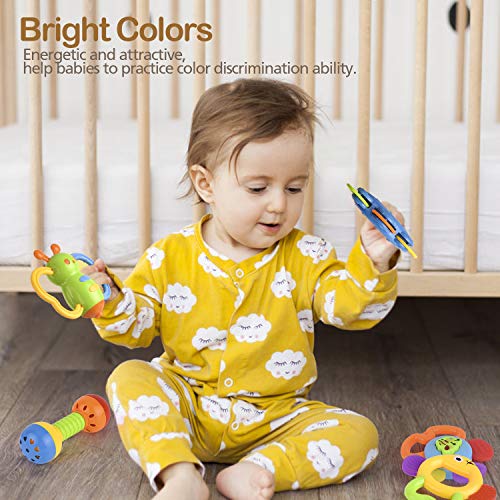1 GotechoD+Rattles+Teether+Newborn+Educational