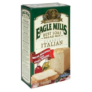Amazon.com : Eagle Mills Classic Italian Bread Machine Mix, 15-Ounce