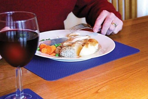 Tenura Non-Slip Small Table Mat(Color=Blue)