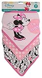 Disney Minnie Mouse 3 Piece Bandana Bibs, Pink Minnie I'm Trending