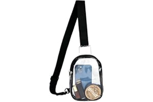 Hiflyer Clear Purses for Women - Sling Bags, Backpacks & Crossbody Bags - Trendy Stadium Approved
