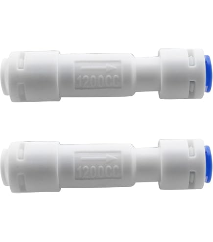 thumbnail image 2 of 2PCS 1/4\" 300CC Flow Restrictor With Quick Connect For RO Reverse Osmosis 2 of 13
