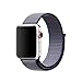 Smart Watch Band Midnight Blue Sport Loop, Uitee Newest Woven Nylon Band for Apple Watch Series 42mm 3/2/1, Comfortably Light With Fabric-Like Feel Wrist Strap Replacement with Classic Buckle