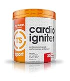 Top Secret Nutrition Cardio Igniter Pre-workout Supplement with Beta-alanine, L-Carnitine, and Red Beet Juice, 6.35 oz. (180g), (30 Servings) Fruit Punch - Pack of 2
