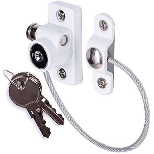 Luerme Children Safety Lock for Door and Window Location Limiting Lock Stopper Anti-Fall Lock Preventing Kids Climbing Window