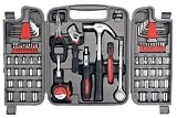 Apollo Tools DT9411 79 Piece Multi-Purpose Tool Set with Sockets and Most Reached for Hand Tools in Storage Case