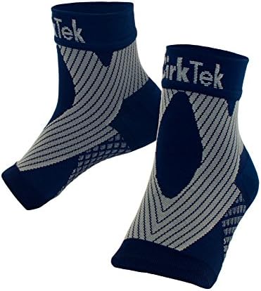 MDSOX Plantar Fasciitis Premium Ankle Compression Foot Sleeves for Men & Women (NavyBlue, XXL) Fast Relief for Ankle & Arch Pain, Increase circulation, Reduce Swelling & Heel Spurs (1 Pair)