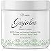 Jojoba Oil Cream Lotion For Dry and Oily Skin – Organic Daily Moisturizer For Face, Body and Hair – All Natural Essential Oils Cleanser and Acne Treatment – by Venu