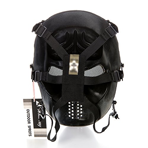 Andway® Skull Skeleton Full Face Protective Mask Gear For Airsoft/BB