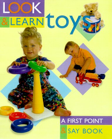 look at the toys and say
