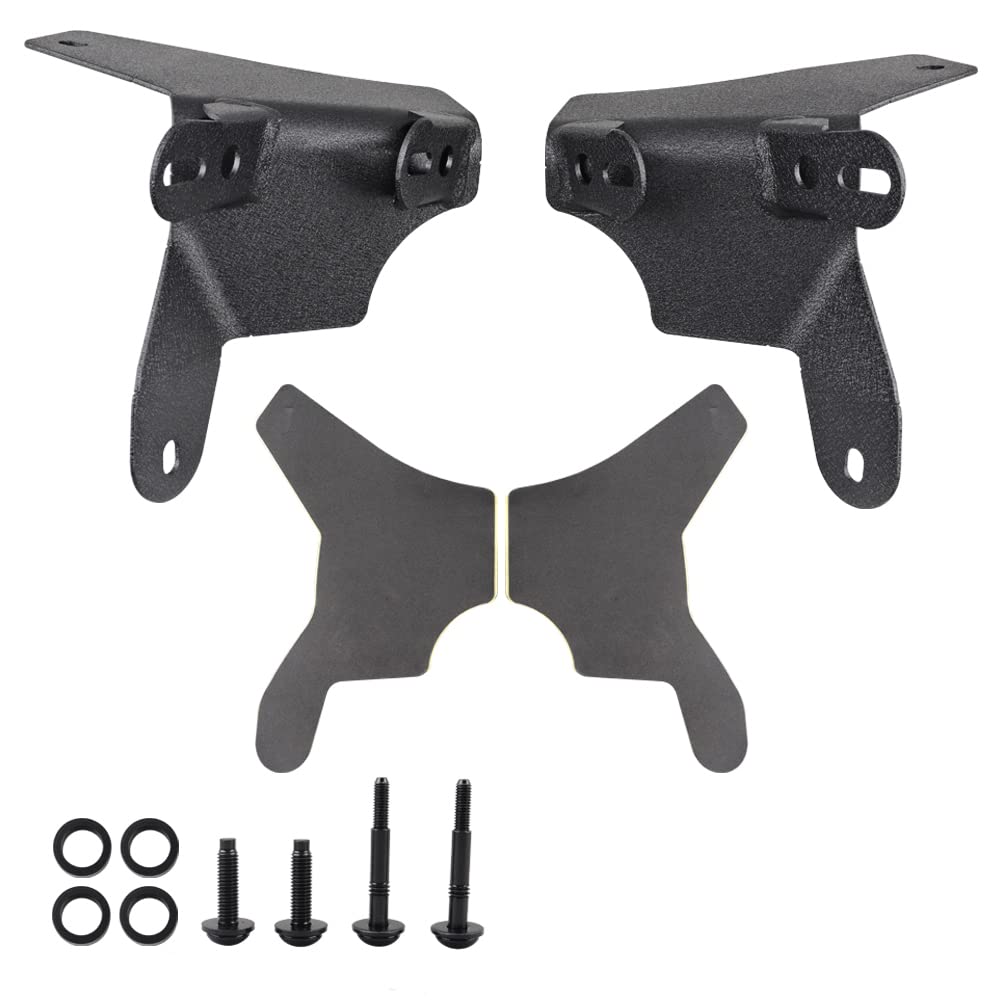 Photo 1 of Samman JL A-Pillar Mounting Brackets Dual Light Bracket Lower Windshield LED Pods Mount Compatible with Jeep Wrangler Gladiator JT 2018 2019 2020 2021
