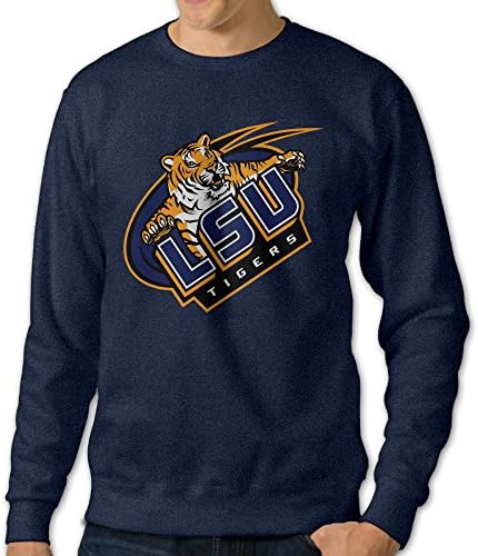 JJVAT Men's Louisiana State University Crewneck Sweat Shirt Size XXL