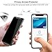 [3-Pack] iPhone XS & iPhone X Privacy Screen Protector, Webeli Anti Spy Anti-Glare Tempered Glass for iPhone X/XS 5.8 inch