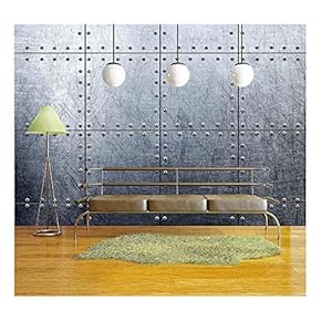 Metal Wallpaper Background - Canvas Art Wall Decor - 66x96 inches