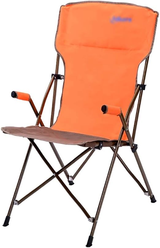 orange folding camping chairs