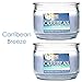 Hosley Set of 2 Caribbean Breeze Highly Scented 2 Wick 10 Ounce Wax Jar Candle. Ideal Votive Gift for Wedding Party Favor Spa Reiki Meditation Bathroom Settings O9
