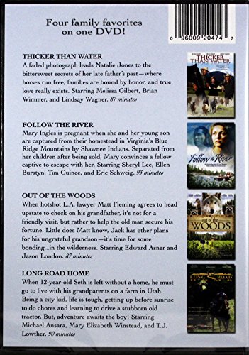 Thicker Than Water New Dvd Plus Follow The River Out Of The Woods Long Road Home Amazon De Dvd Blu Ray amazon de