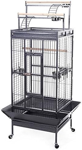 HPD Parrot Bird Finch Cage Cockatiel Parakeet Ladder Iron House Pet Supply