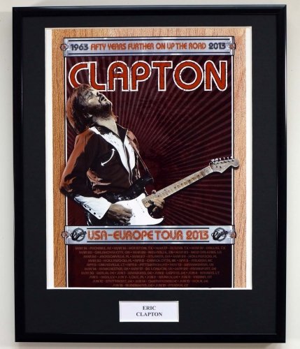 ERIC CLAPTON/PROMO PIC,FRAMED PHOTO