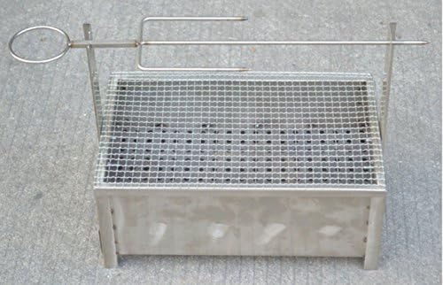 BBQ Grill, Outdoor Grill, Charcoal Grill, Split Grill, Multi-Function Grill, Roast Whole Sheep, Roasted Suckling Pig, Roast Leg Of Lamb 34cm * 27cm * 11cm (1.6KG)