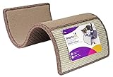 SmartyKat Scratch Scroll Cat Scratcher Carpet and Sisal Cat Furniture - Assorted colors
