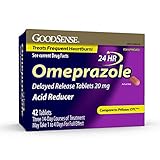 GoodSense Omeprazole Delayed Release Acid Reducer Tablets 20 mg, 42 Count