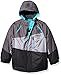 ZeroXposur Big Boys Iceberg 3 in 1 Systems Jacket, Black/Turquoise, L-14/16