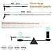 Ohuhu 22 Inch To 56 Inch Retractable Anti Shock Trekking Poles / Hiking Poles / Walking Sticks, 2-Pack (22-56'')