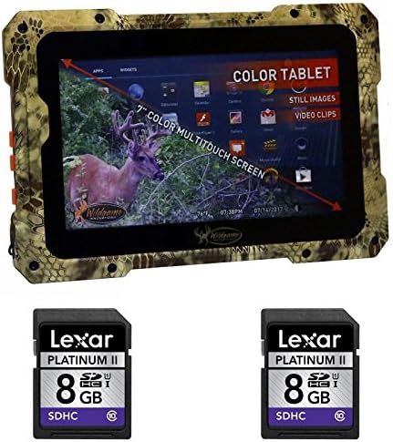 Wild Game Innovations VU100 Trail Pad + Two Compatible Lexar Platinum II 8 GB High Speed Class 10 SD Card Bundle