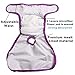 JoyDaog 3 Pack Small Dog Diapers for Female Reusable Premium Puppy Wrap S