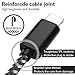 WUXIAN MFi Certified iPhone Charger Lightning Cable 5 Pack [3/3/6/6/10FT] Extra Long Nylon Braided USB Charging & Syncing Cord Compatible iPhone Xs/Max/XR/X/8/8Plus/7/7Plus/6S/6S Plus/SE/iPad/Nan More