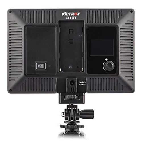 Viltrox L116T LED Video Light with 3300K5600K Color Temperature