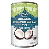 Cha’s Organics Delicious Organic Coconut Cream Multipack - Natural & Gluten - Free Organic Coconut Cream Cans, Perfect For Asian Recipes, Exotic Cocktails & Mouth-Watering Desserts - 6 x 13.5oz