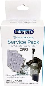 Interpet Internal Corner Power Filter CPF2 4 Month Service Kit view 2