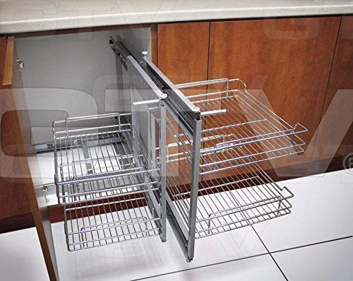 Magic Corner Pull Out Kitchen Storage Solution Blind Corner