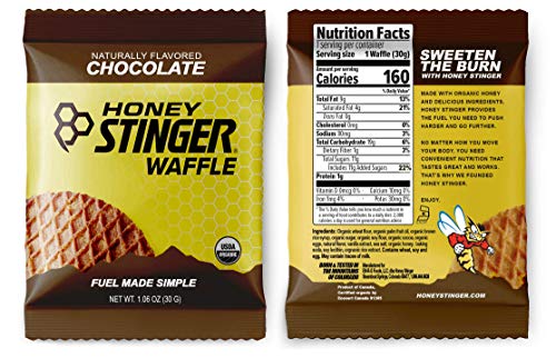Honey Stinger Organic Waffles - Variety Pack - 14 Count - 2 of Each Flavor - Energy Source for Any Activity - Honey, Chocolate, Caramel, Gingersnap, Vanilla, Strawberry & Lemon