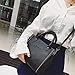 Women Bag,Todaies Women's Fashion Leather Shoulder Bags with Corss Bag&Handbag (24cm(L) 24(H) 10cm(W), Black)