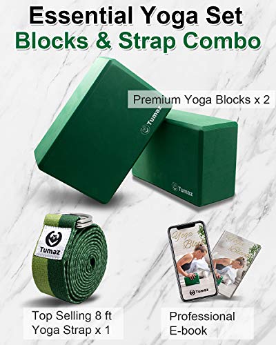 Tumaz-Yoga-Block-Yoga-Strap
