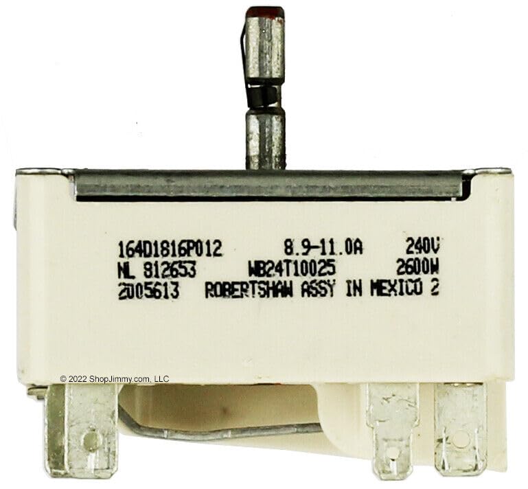 Photo 1 of (WB24T10025 Switch Enterpark) WB24T10025 New OEM Produced for GE Range Switch Replacement Part 769692 AH236750 EA236750…