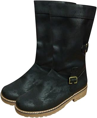 comfortable mid calf boots