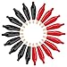 DROK 20pcs Insulated Alligator Clips Electrical Large - 1.77 inch/45mm 10A Pure Copper Alligator Clips for Multimeter