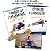 Foam Rollers for Muscles | 2 in 1 Trigger Point Foam Roller & Yoga Roller for Workout Pain & Cellulite | Ideal Muscle Roller, Back Roller, Massage Roller for Roll Recovery INCL Video & Ebook Guides